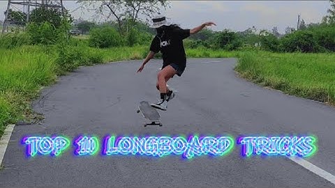 TOP 10 LONGBOARD TRICKS | Steffi Starr