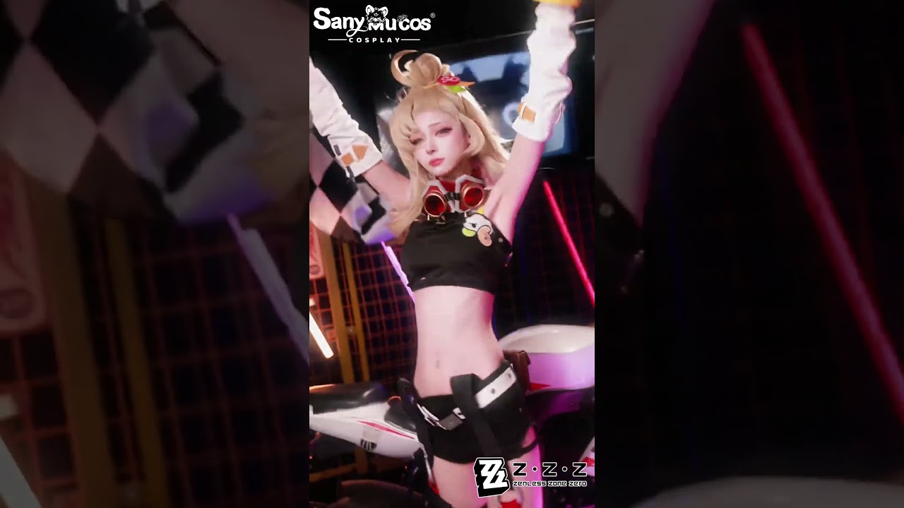 【SanyMuCos】Zenless Zone Zero Piper Wheel Cosplay Show #ZenlessZoneZero #piper #sanymucosplay #zzz