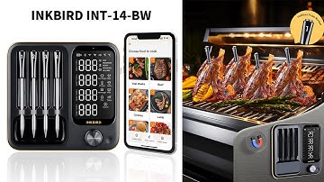 Best Choice for Perfect BBQ | INKBIRD INT-14-BW 4-Probe WiFi Wireless BBQ Thermometer