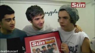Bizarre Awards - One Direction winning Shaggers of the Year and Best Pop Act
