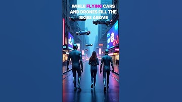 Paris in 2050 🗼 Futuristic City of Lights | AI Future Vision #Shorts