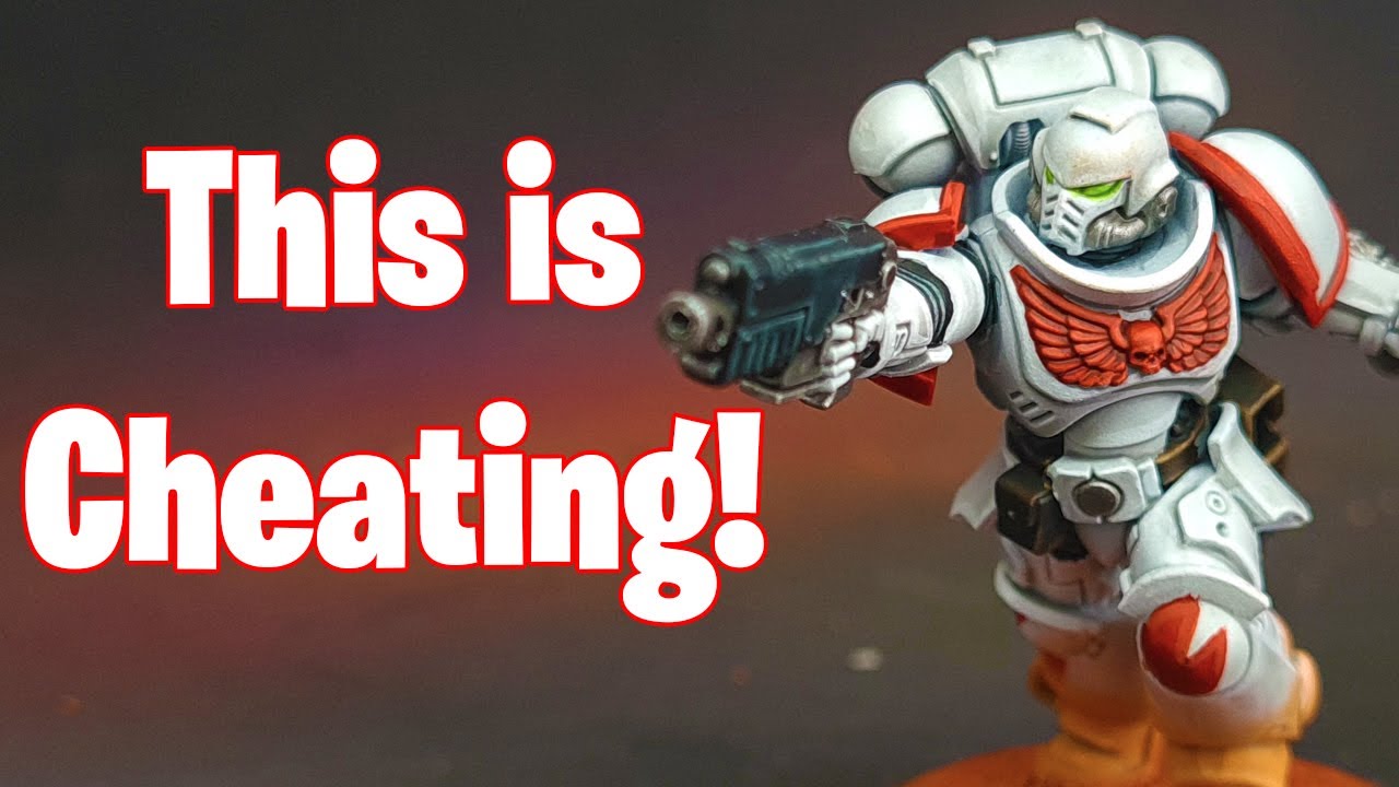 How to Paint White Armour Fast 