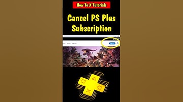 How to Cancel PlayStation Plus Subscription Using the PlayStation Website #gaming #playstationplus