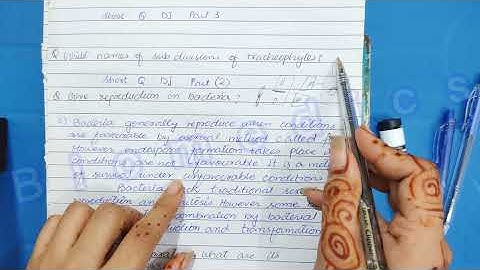 Short questions of Botany class 11 Anees Hussain 2021 || XI--BIOLOGY