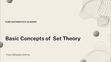 Set Theory Basics Explained | From Schaum’s Series | Empty Set, Subsets & Venn Diagrams