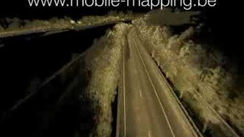 Teccon Mobile Mapping pointcloud drivetrough