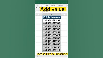 Excel Tricks #Shorts #shortvideo #excel #excelshortcutkeys #excelshorts #exceltutorial #mexcel