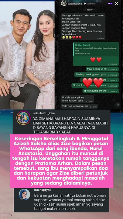 Pratama Arhan dan Azizah Salsha Dikabarkan Akan Cerai Usai Rumah Tangga Retak #fyp #viral #artis