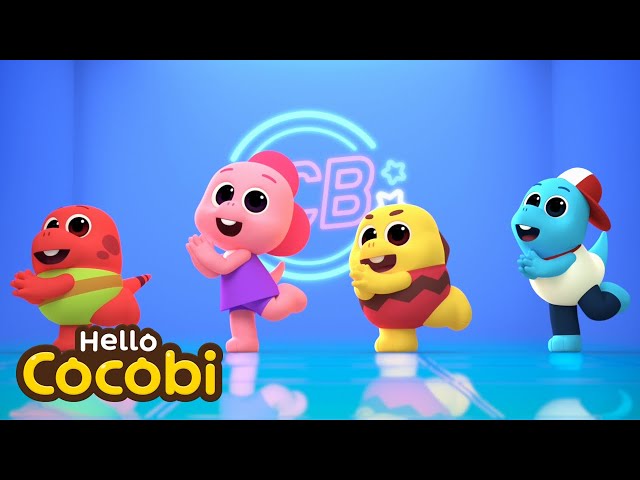 Hello Cocobi | Dance Along! | Nursery Rhymes & Dance Party for Kids | Cocobi 3D Animation class=