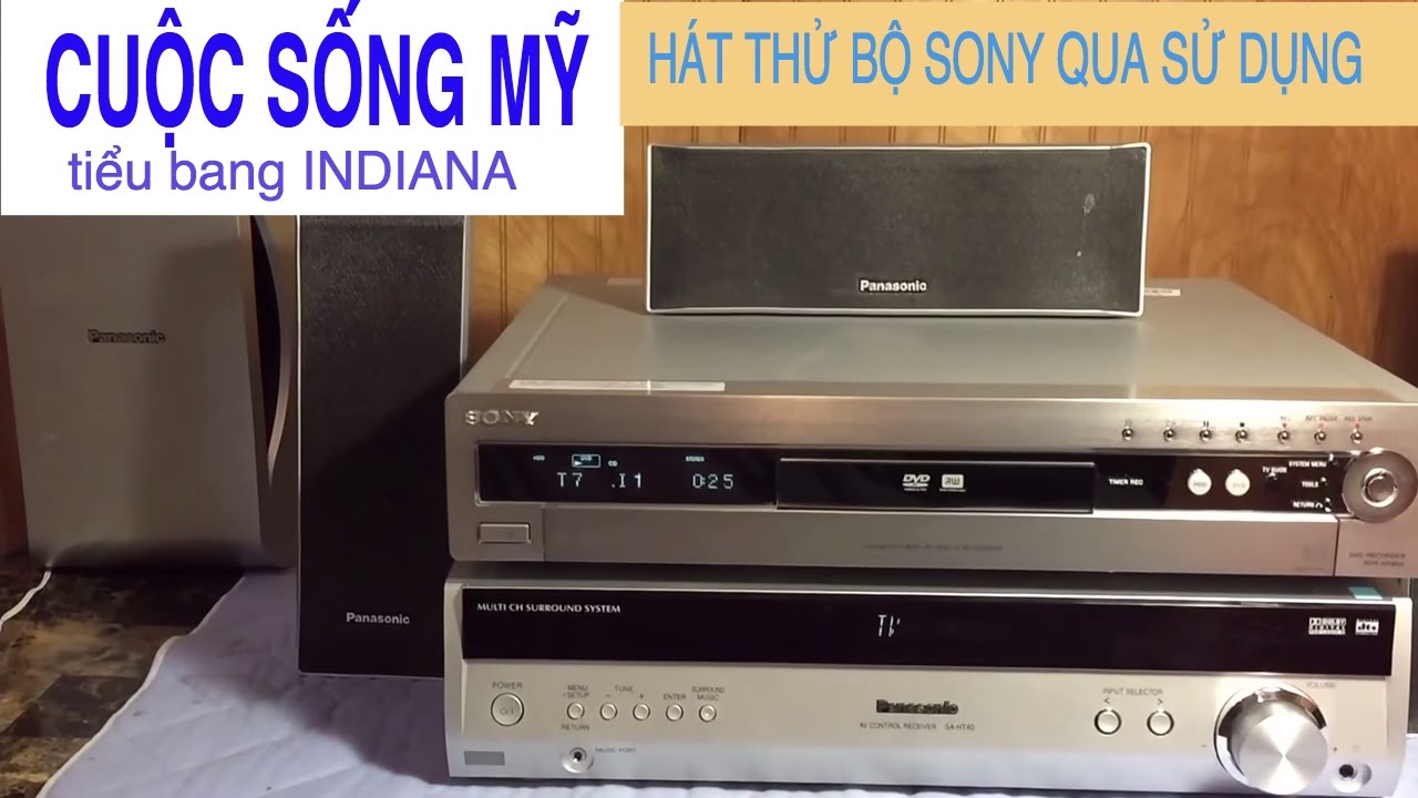 panasonic sa-ht40 - YouTube