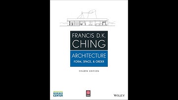 SUMMARY OF THE BOOK" ARCHITECTURE, FORM ,SPACE & ORDER" WRIITTEN BY "AR. FRANCIS.D.K CHING"