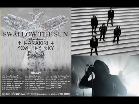 SWALLOW THE SUN North American headline tour to support album "Shining"
