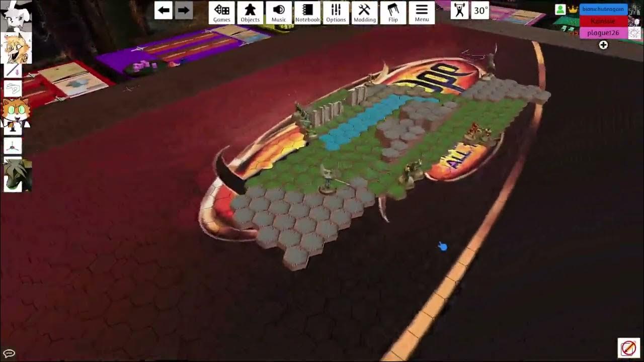 [Full Stream] Tabletop Simulator World's Worst Heroscape Match YouTube