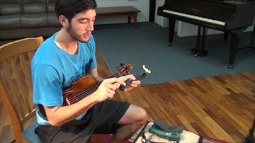 Shoulder Rests and How to Attach them - Animato Strings - with Billy Bott