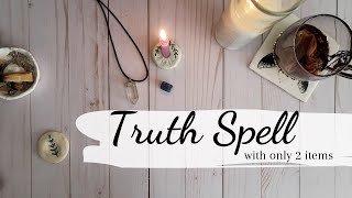 Simple & Effective Truth Spell || Spell work