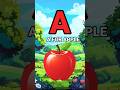 A for Apple 🍎 Sing Along! #shorts