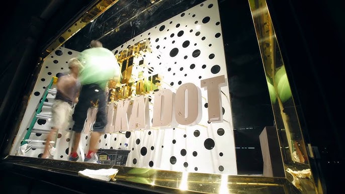 Louis Vuitton & Kusama concept store at Selfridges