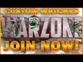 Warzone:  / Custom matches Private matches