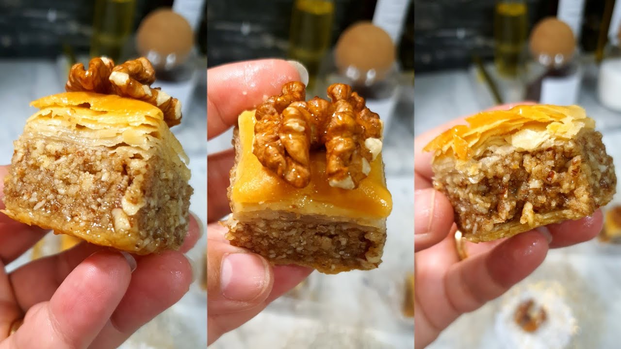 بقلاوة للمبتدئات من الألف إلى الياء بدون آلة توريق بطريقة مبسطة جدا🍯⚜️