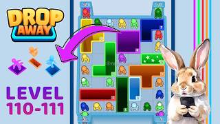 Drop Away Level 110-111 Solution Walkthrough