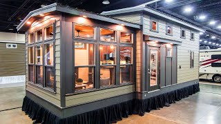 Lakeside’s Sedona Park Model Combines Rustic Farmhouse Style with Modern Amenities to Deliver