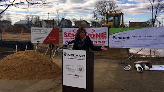 Officials break ground on new police station in Vineland