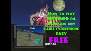 How to play N64 games on your Android tablet or cellphone - EASY & FREE screenshot 2