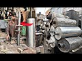 Repairing Broke Truck Silencer Muffler || Amazing Process Of Making a Truck Silencer ||