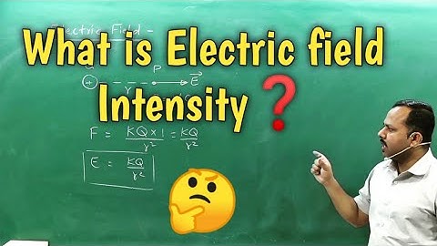 What is Electric field Intensity❓| one min concept 🔥 12th | Physics #shorts #cbse