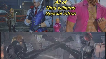 All Nina Williams Special Interactions, Dialogues & Win Poses – Tekken 8 (4K) 