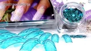 Nailart Diamond Tips petrol “Tauchgang“ screenshot 1