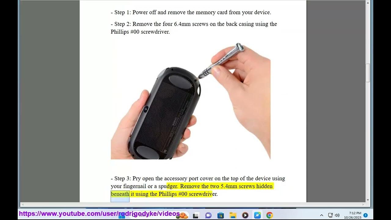 PlayStation Vita Battery Replacement (Replace PlayStation Vita Battery