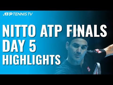 Federer Defeats Djokovic; Berrettini Hands Thiem First Loss | Nitto ATP Finals 2019 Day 5 Highlights