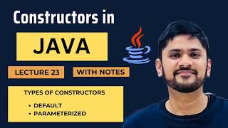 Constructors in Java | Default & Parameterized  Constructor |Java Tutorial for Beginners|Amit Thinks