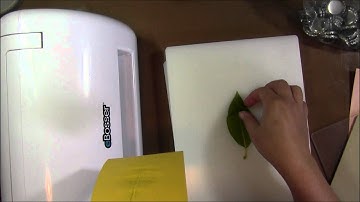 Using the eBosser with the No More Shims Embossing Mat