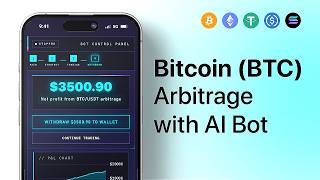 Bitcoin (BTC) Arbitrage Strategy With AI Bot – Full Crypto Trading Tutorial