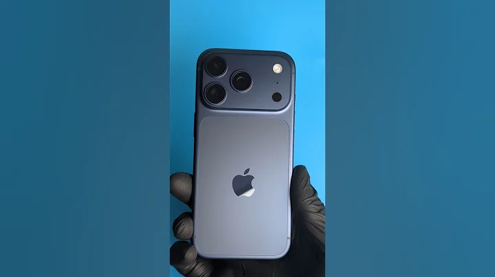 iPhone 17 Pro Deep Blue Unboxing! #iphone17pro #deepblue #unboxing thumbnail