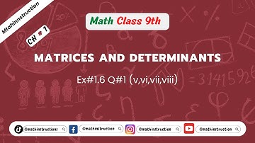 9th class math exercise 1.6 question no 1 by cramer rule Class | Math instruction