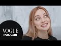 Секреты красоты: Катя Кищук показывает, как нарисовать стрелки | Vogue Россия