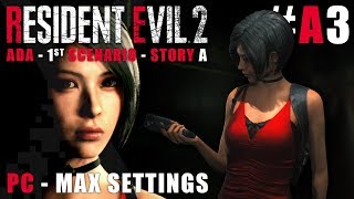 RESIDENT EVIL 2 REMAKE | LEON Story A | Part 3 Walkthrough Gameplay | PC MAX SETTINGS | RE2