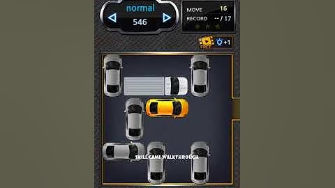 Unblock Parking Car | NORMAL | Level 541 - 550 | Solution