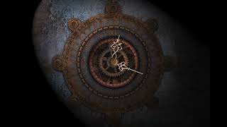 Time Moon Clock 4K Video HD