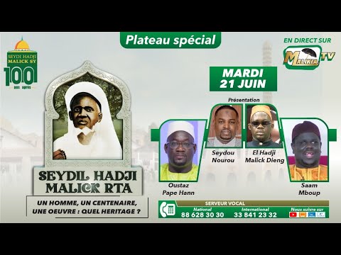?[DIRECT] PLATEAU SPECIAL AVEC Oustaz Pape Hann , Saam Mboup , Seydou Nounou , Elhadji Malick Dieng