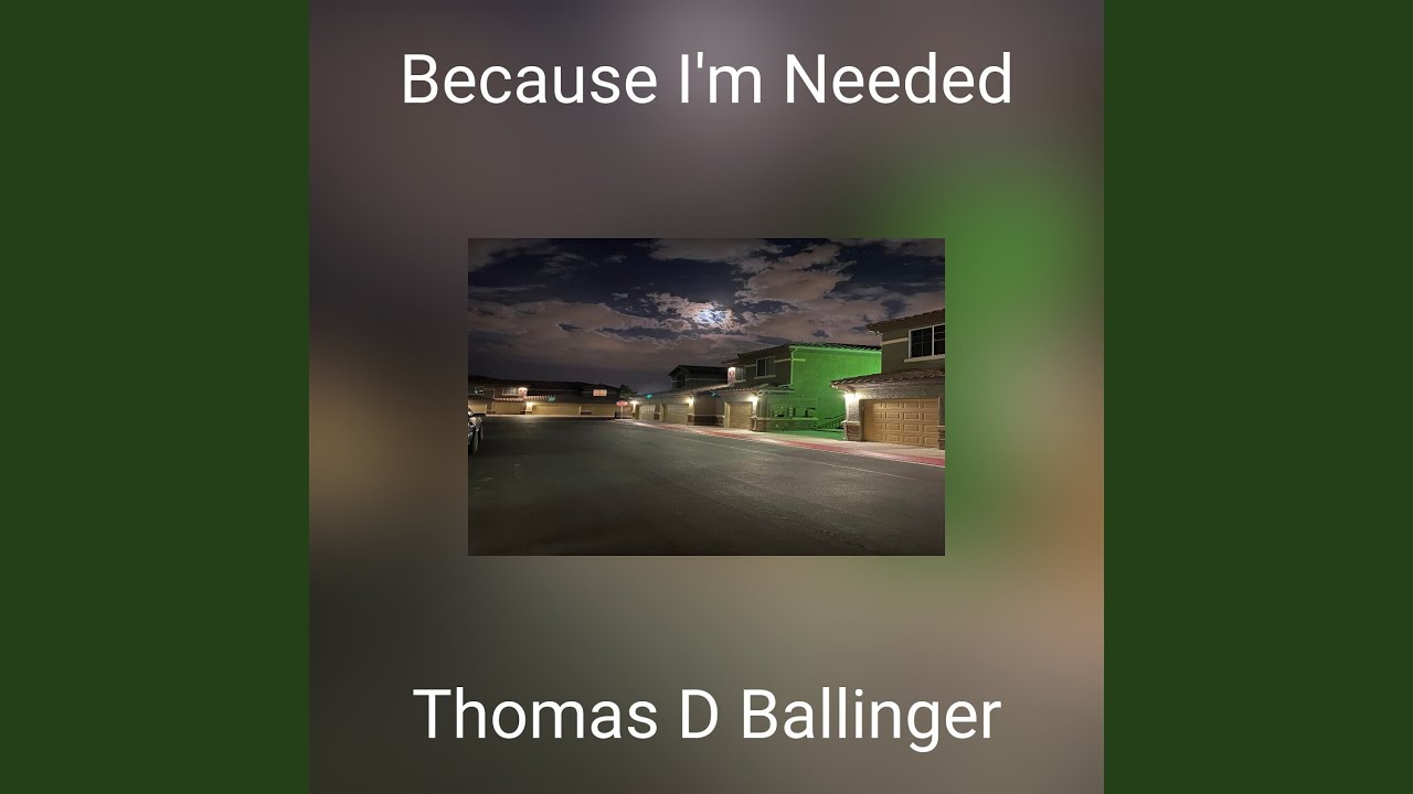 Watch Because I'm Needed on YouTube Watch Because I'm Needed on YouTube