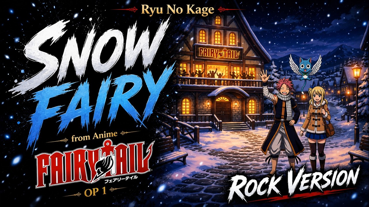 Snow Fairy (Fairy Tail OP 1) - スノーフェアリー | Rock Version by
