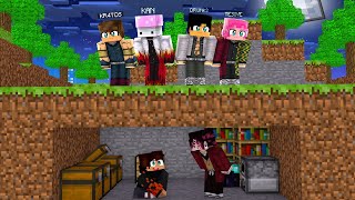 SURVIVOR VS 4 CAÇADORES EM KIMETSU NO YAIBA 𝗡𝗢 MINECRAFT POCKET EDITION !!  ‹ Ine ›