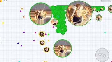 MACRO DESTRUCTION BEST MOMENTS - AGAR.IO MOBILE