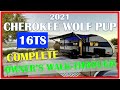 MY NEW CHEROKEE WOLF PUP 16TS TRAVEL TRAILER 🏕 🎉 - Full Tour