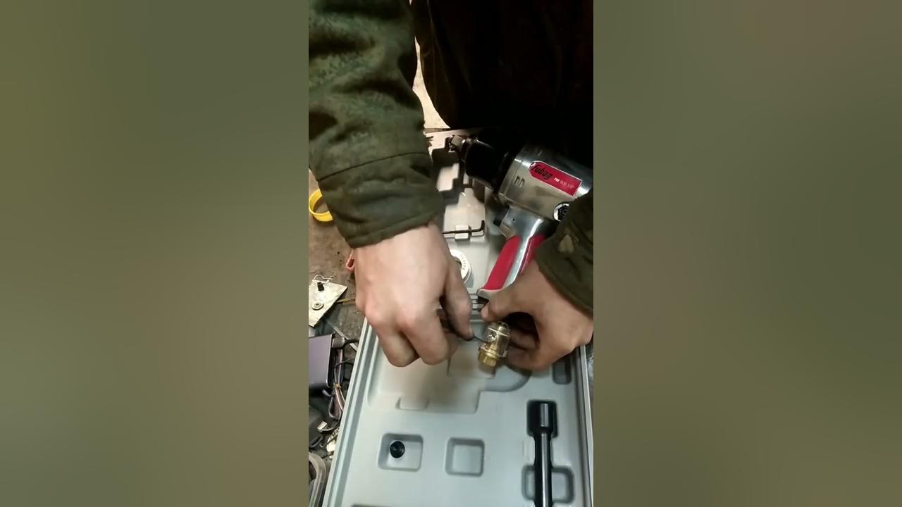 Ударный пневмо гайковёрт Fubag IW900 1/2. Распаковка. Проверка в работе ...