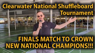PRO SHUFFLEBOARD!!! Crystal & Mark vs Erik & Bob | Finals | USA 2024 National Doubles in Clearwater